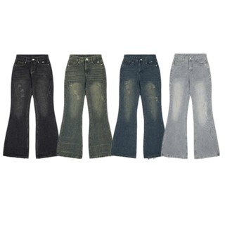 AB HOUSE - Quần jeans ống Loe Wash TUBE thời trang nam nữ