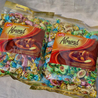 Kẹo Socola Nâu Hạt Hạnh Nhân Việt Thái Cân Lẻ