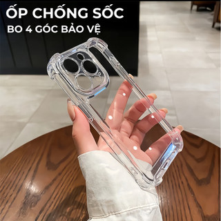   Hàng Sịn  Ốp điện thoại trong suốt chống sốc sang trọng cho dòng IP 16 15 14 13 12 11 X Xs 8 7  Pro Plus Max XR XS  