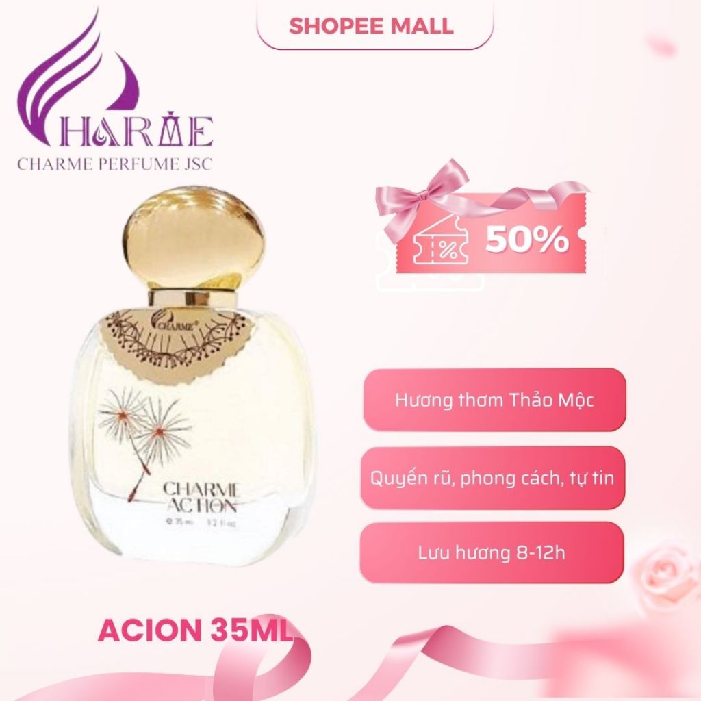 Nước hoa Charme Action 35ml