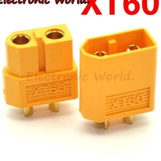 Đầu Nối XT60 XT-60 Cho Máy Bay Điều Khiển Từ Xa RC Giắc XT60, Jack XT-60 đực cái