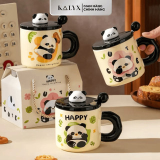  Hộp Quà Tặng Ly Sứ Hình Gấu 400ml - Ly Sứ Quà Tặng KALYX 