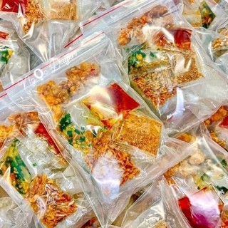 Bánh Tráng Tóp Mỡ phơi sương sa tế hành phi thơm giòn ăn vặt siêu hót