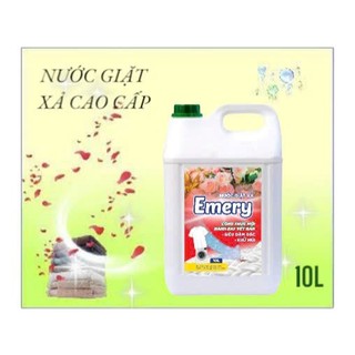 NƯỚC GIẶT XẢ EMERY LƯU HƯƠNG AN TOÀN DA TAY CAN 10,0L HÀNG CHÍNH HÃNG