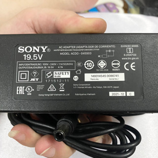  Nguồn Adapter 19.5V 4.7A-6.2A dùng cho Tivi Sony Samsung chân jack 6.5mm hàng Zin 