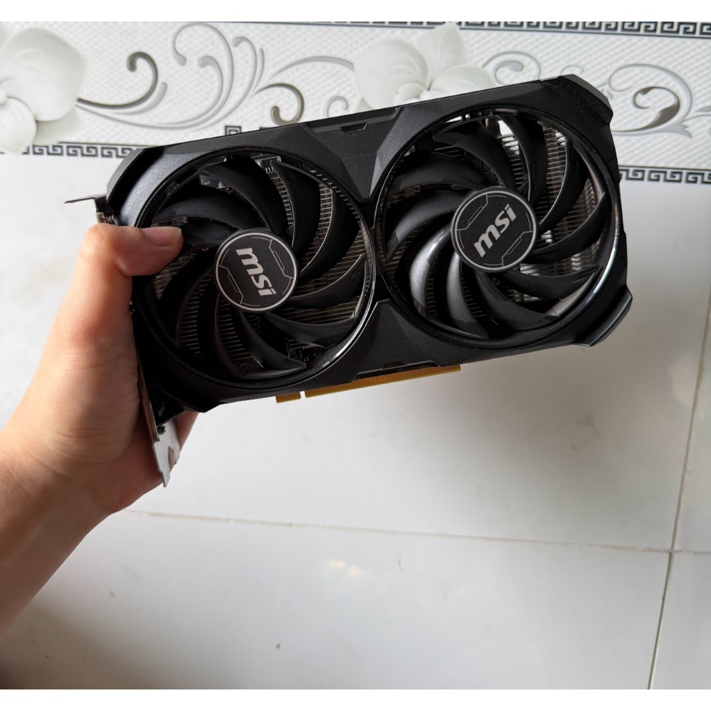 VGA Card màn hình MSI RTX 4060Ti Ventus 2X 8G Black OC