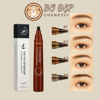 Chì Kẻ Mày Phẩy Sợi Suake 4D Cho Lông Mày Đậm Và Đẹp Tự Nhiên