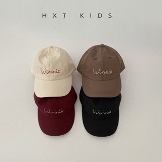  Mũ lưỡi trai thêu chữ Wine chất gió dù xịn nhanh khô phong cách hàn quốc cho bé trai bé gái 