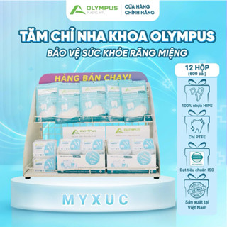 {CHÍNH HÃNG}[Combo 12hộp 600pcs] Tăm chỉ nha khoa OLYMPUS Made in Vietnam đạt tiêu chuẩn ISO #tamchinhaohoa #tamnhakhoa