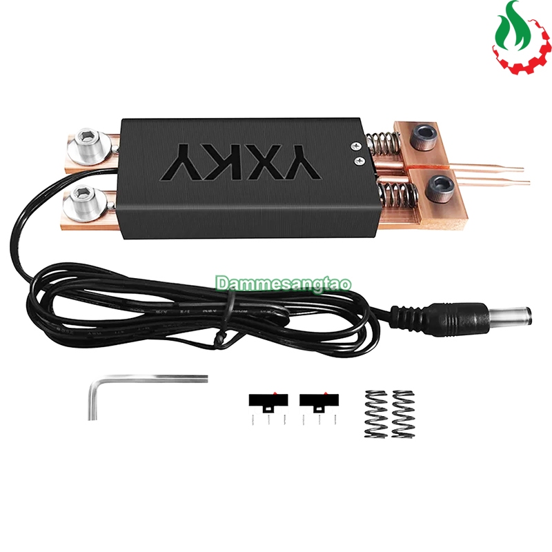 (C2-7)Tay hàn cell pin cân lực đồng đỏ (Có kim hàn)