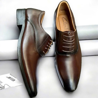 Giày Tây Clarks Made in Thailans Da Thật Mẫu Mới