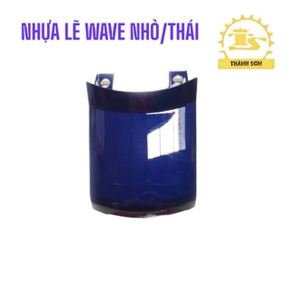 Mui rùa | Đuôi rùa | ốp đuôi Wave Alpha/Zx/Thái 110 - Wave nhỏ (Nhựa trắng ABS)
