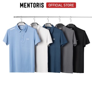 Áo Polo Thể Thao Nam MENTORIS Vải Thun Lạnh Thông Hơi, Form Regular Fit, Co Giãn, Thoáng Khí MPL01