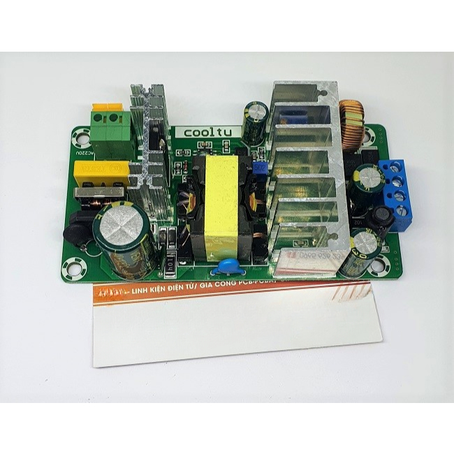 Module nguồn xung hai đầu ra 100W AC-DC (24V-4A / 12V-4A)