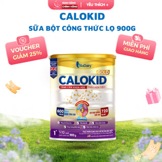 Sữa bột công thức Calokid lọ 900g dành cho bé suy dinh dưỡng thấp còi