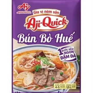 ( Rẻ Vô Địch ) Gói Gia Vị Nêm Sẵn Aji-Quick® Bún Bò Huế 59g/Gói