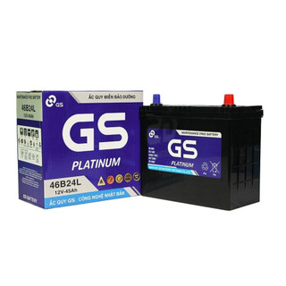Bình Ắc Quy 12V-45Ah, Ắc Quy Ô Tô GS MF 46B24L/R/LS
