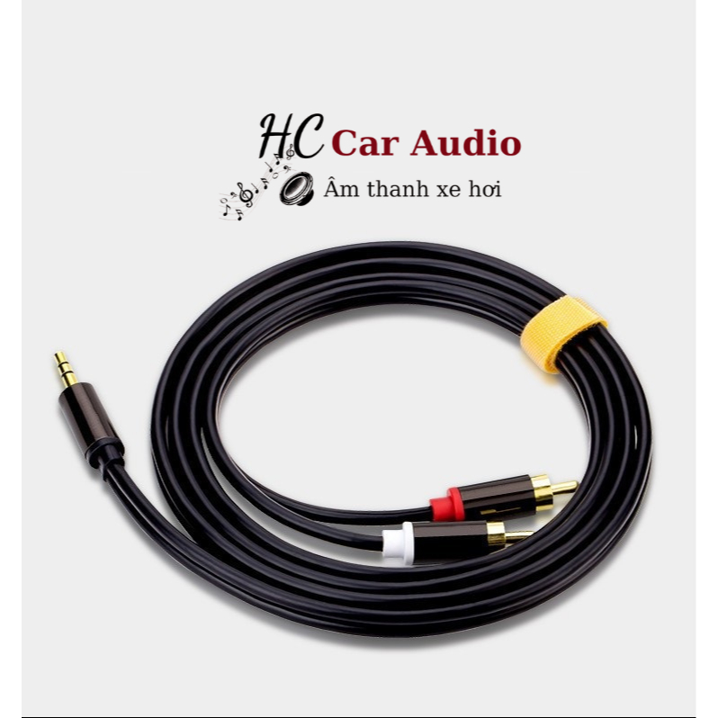 Dây cáp âm thanh 3.5mm 2 đầu AV/RCA