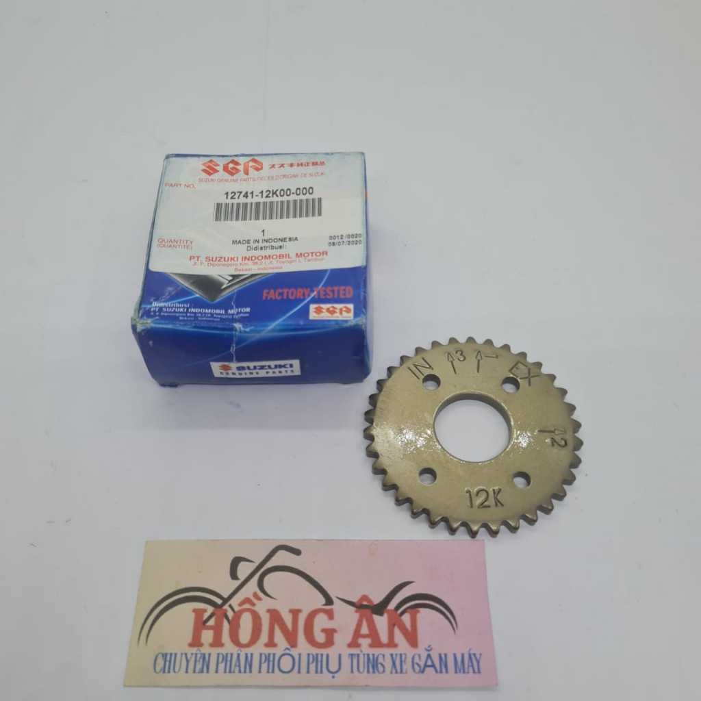 Bánh răng cam Satria F150 Fi Raider R150 Fi GSX R150 GSX S150 Bandit 150_12741-12K00-000