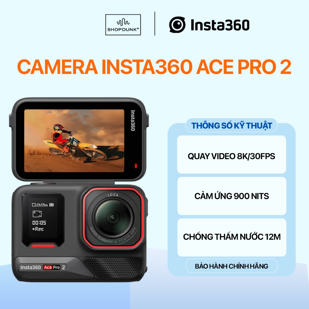 Camera Hành Trình Insta360 Ace Pro 2 Chính Hãng
