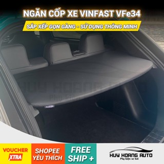 Tấm ngăn cốp xe ô tô điện VINFAST VFe34 An Toàn Tiện Dụng Thẩm Mỹ Chống Ồn Chống Mùi