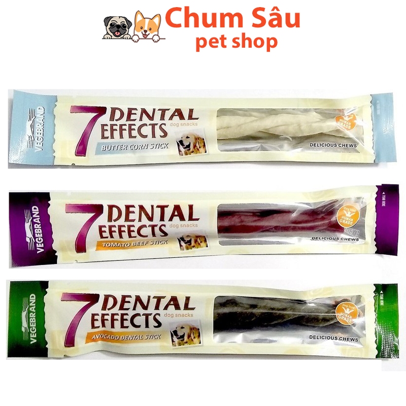 Xương Gặm Sạch Răng Cho Chó 7 Dental Effects