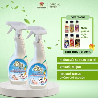    Có giấy kiểm định  Combo 2 chai xịt ruồi gián sinh học Sbi 530ml giải pháp an toàn bảo vệ gia đình và trẻ nhỏ 