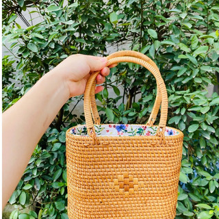 Túi Mây Tre Đan , Túi Xách Handmade - Túi Đi Biển - Thủ Công Hàng Xuất Khẩu LOẠI 1