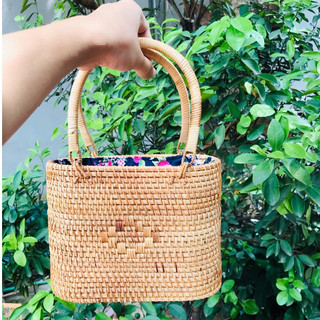 Túi Mây Tre Đan , Túi Xách Handmade - Túi Đi Biển - Thủ Công Hàng Xuất Khẩu LOẠI 1