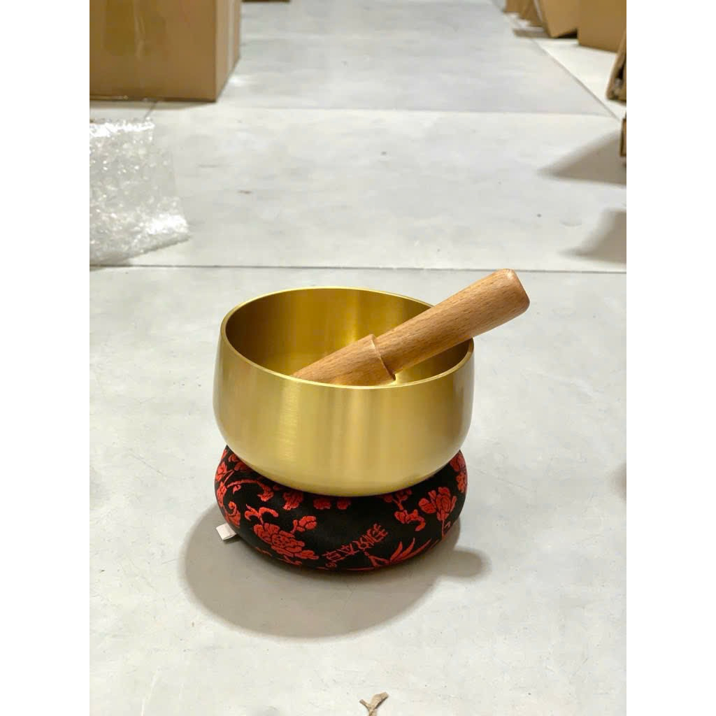 Chuông Mõ Đài Loan3,5in.Chuông Đồng Vàng Đài Loan