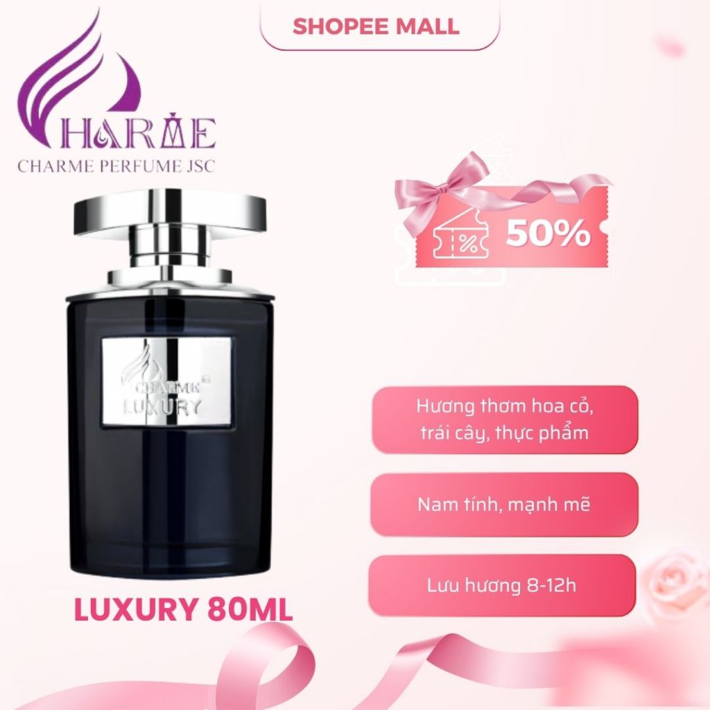 Nước hoa nam Charme Luxury 80ml