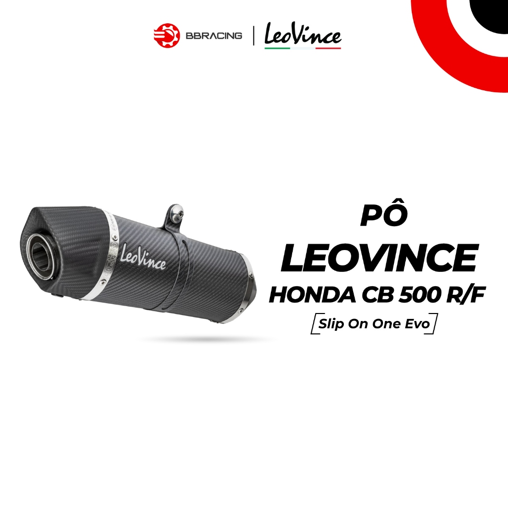Pô LeoVince One Evo Honda CB500R/NX500