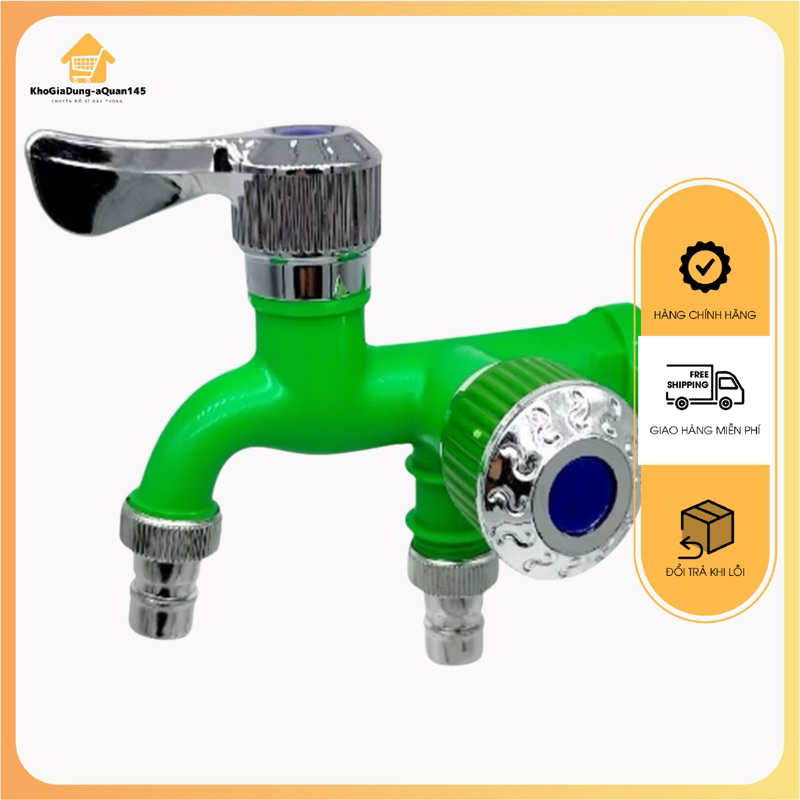 Vòi Nước 2 Đầu Độc Lập, Đầu Chia Vòi Nước Thông Minh,Đầu Chia Vòi Nước Thông Minh, Vòi Nước Đôi Độc 