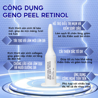 GENO PEEL A RETINOL Dùng tại nhà