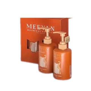 [Tặng Sữa Tắm] Combo Dầu Gội Xả MEEYAN Chiết Xuất Rễ Dâu Tằm - MeeA Organic
