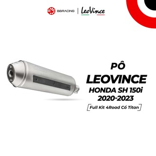 Pô LeoVince 4road Honda SH 150i 2020-23 - Full Kit Cổ Titan
