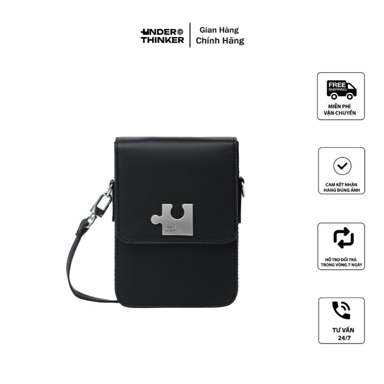 Túi Da PU Nam Nữ PHONE BAG Dập Chìm Cao Cấp Chính Hãng | UnderThinker
