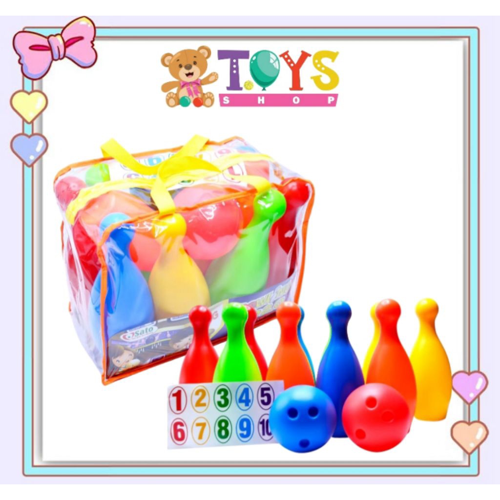 BỘ ĐỒ CHƠI BOWLING KID CHO BÉ - Bowling loại lớn [Hàng Việt Nam]