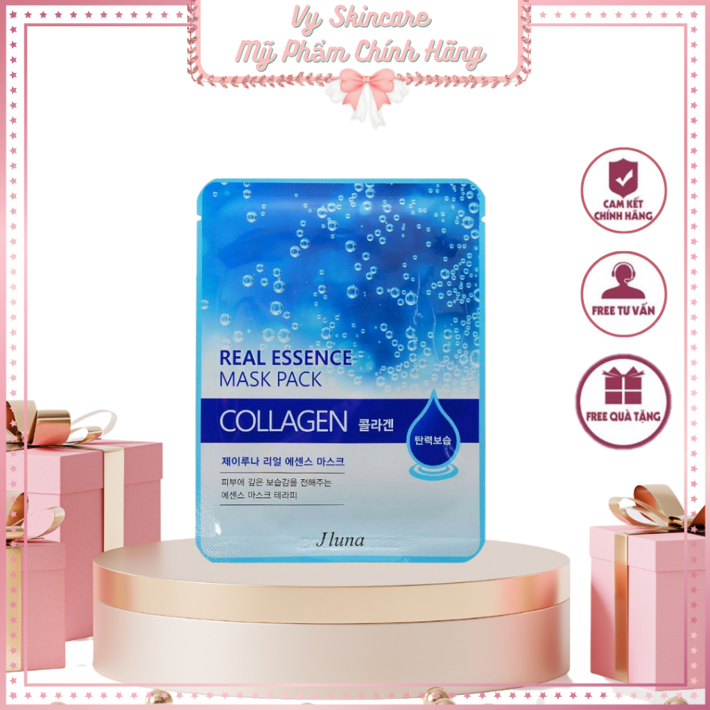 Mặt Nạ Dưỡng Chất Jluna Real Essence Mask Pack Hàn Quốc 20ml