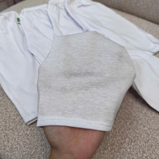 Quần Dài Trắng Cotton Sơ Sinh, Quần Dài Mỏng Mát Cho Bé