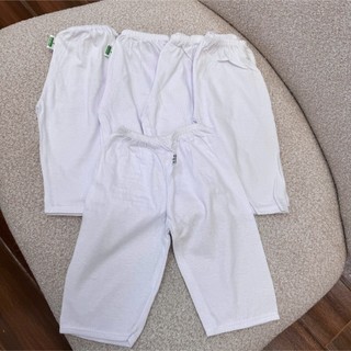 Quần Dài Trắng Cotton Sơ Sinh, Quần Dài Mỏng Mát Cho Bé