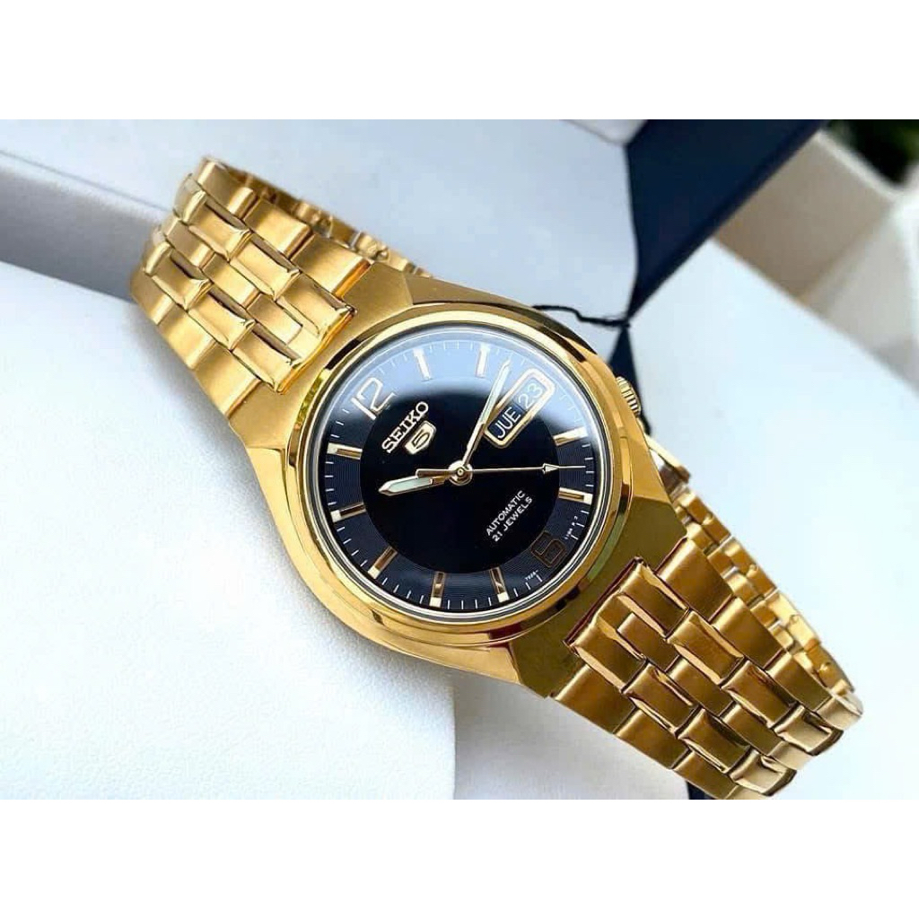 Đồng Hồ Nam Seiko SNKL66K1 Automatic Size 38 Gold