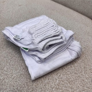 Quần Dài Trắng Cotton Sơ Sinh, Quần Dài Mỏng Mát Cho Bé