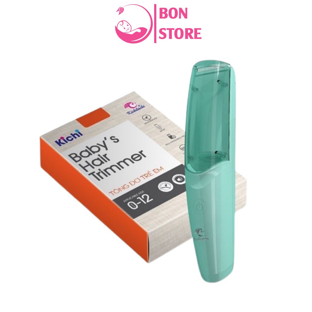 Tông Đơ Cắt Tóc Cho Bé Kichi – Êm Nhẹ, An Toàn, Không Gây Tiếng Ồn Cho Trẻ Nhỏ
