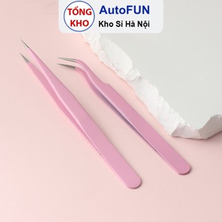  Combo 2 Nhíp Tĩnh Điện Hồng S7 – Gắp Chính Xác Từng Chi Tiết Dùng Cho Nối Mi Gắp Yến Đá Nail 