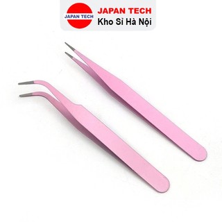  SET 2 Nhíp Hồng Gắp Đa Năng S7 – Sơn Tĩnh Điện Chống Dính Dùng Trong Nail Yến Điện Tử 