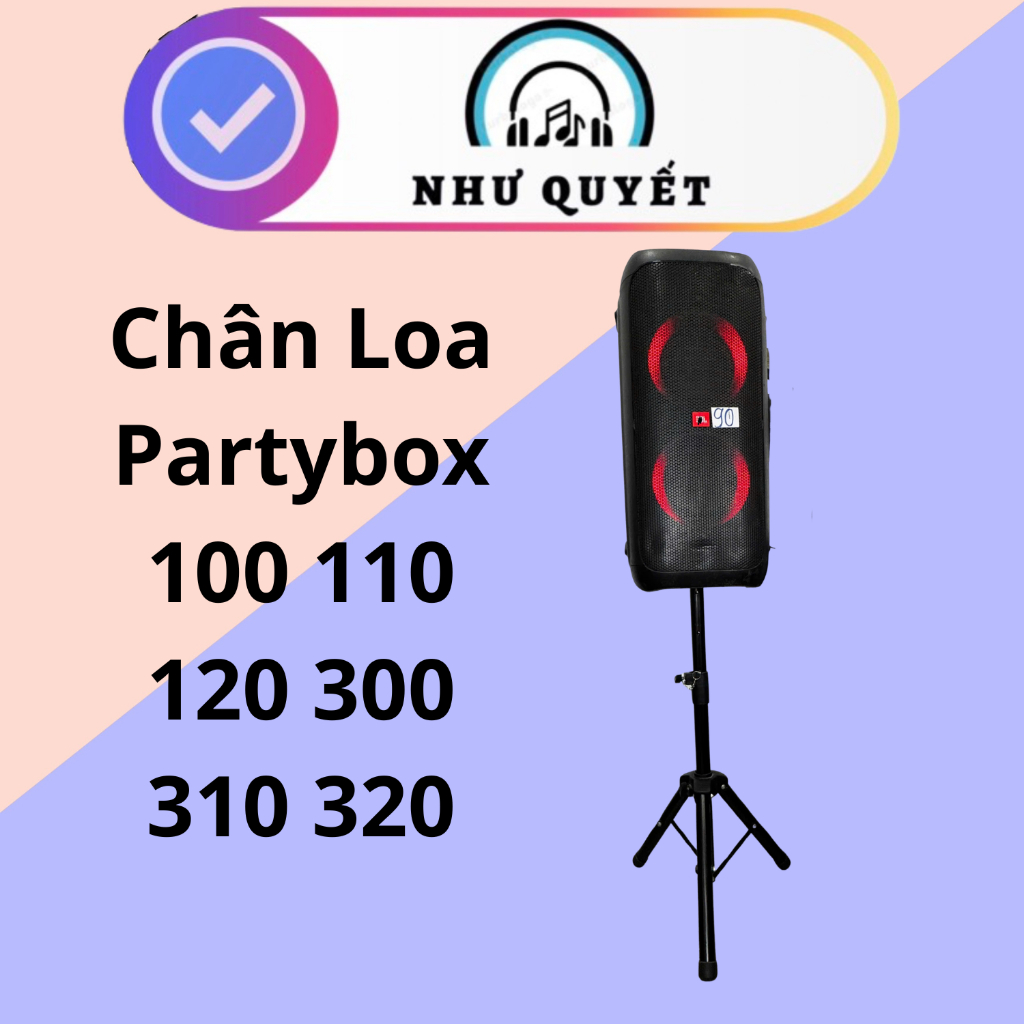 chân loa JBL  partybox 100-110-120-300-310-320 và các dòng loa có lỗ cắm chân