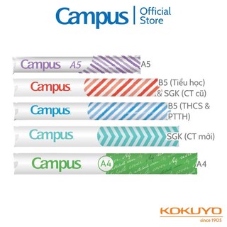 Bọc SGK, bọc vở Campus 10c/túi