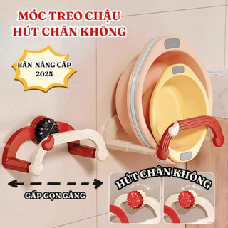 Móc Treo Chậu Nhà Tắm Hút Chân Không, Giá Treo Chậu, Giá Treo Thau, Chậu Móc Treo Thau Chậu Life Plus - MC07