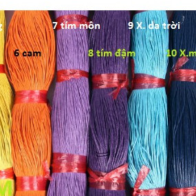 bó 10m Dây sáp cói size 1mm